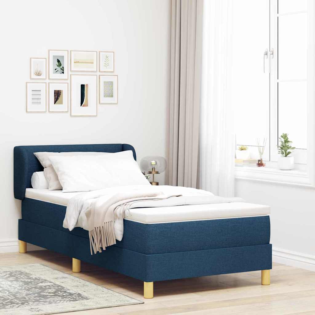Box Spring Seng Med Hovedgærde Stof - Variant 3340198