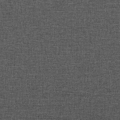 Boks Madrasseng Med Madras Creme 90x200 Cm Stof Mørkegrå - Billede 12