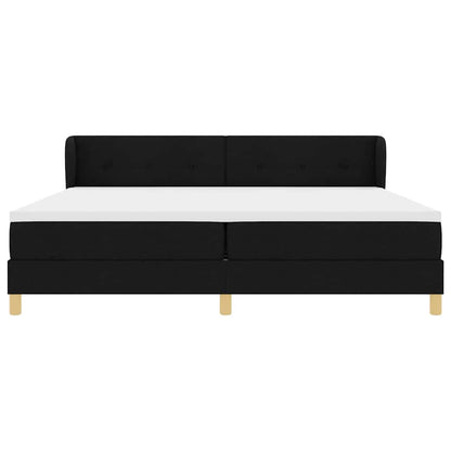 Boks Madrasseng Med Madras Creme 90x200 Cm Stof Med Madras Sort - Billede 8