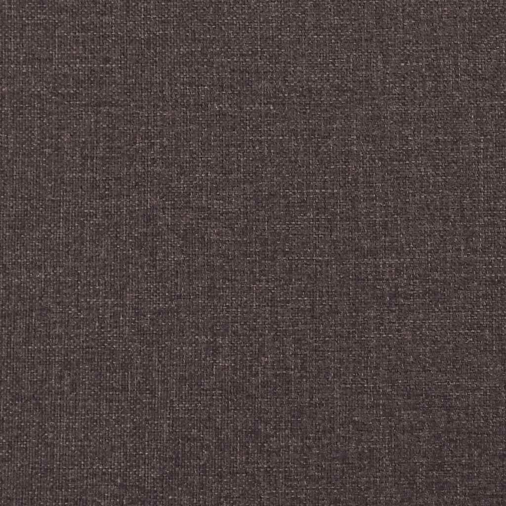 Boks Madrasseng Med Madras Creme 90x200 Cm Stof Mørkebrun - Billede 12
