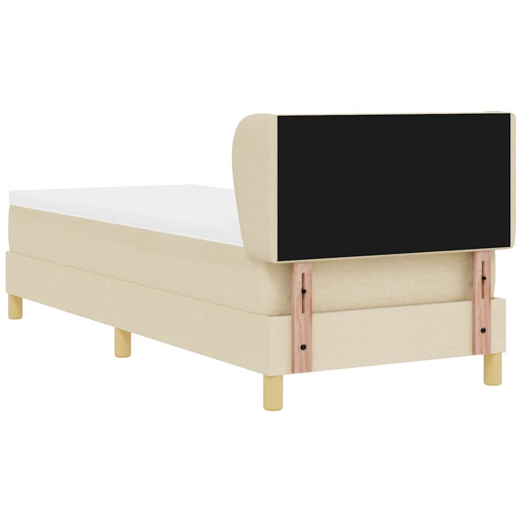 Boks Madrasseng Med Madras Creme 90x200 Cm Stof Creme - Billede 10