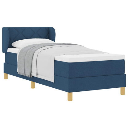 Box Spring Seng Med Hovedgærde Stof - Billede 2