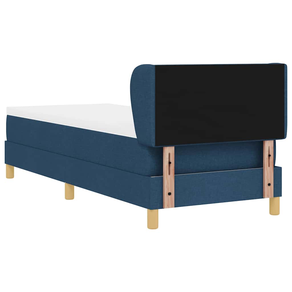Box Spring Seng Med Hovedgærde Stof - Billede 9