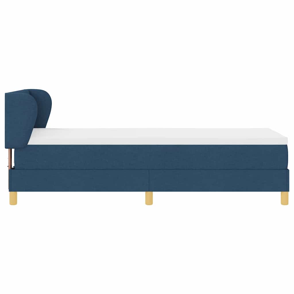 Box Spring Seng Med Hovedgærde Stof - Billede 8