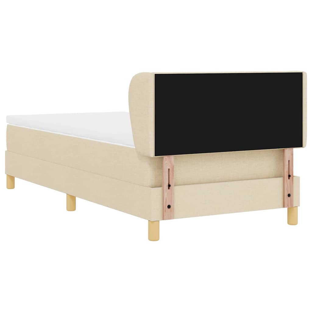 Boks Madrasseng Med Madras Creme 90x200 Cm Stof Creme - Billede 10
