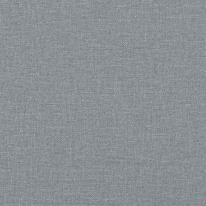 Boks Madrasseng Med Madras Creme 90x200 Cm Stof Lysegrå - Billede 12