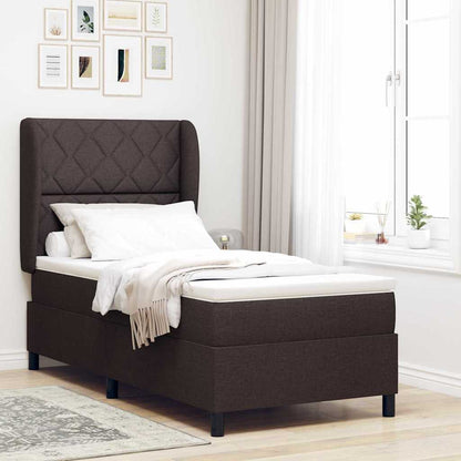 Box Spring Seng Med Hovedgærde Stof - Variant 3340616