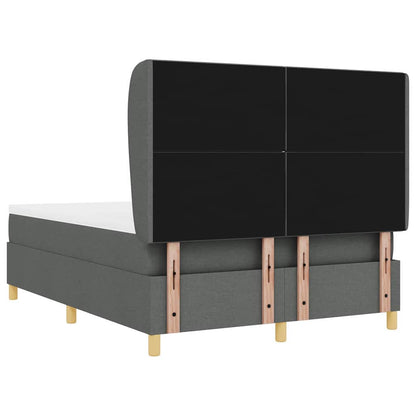 Boks-madras Seng Med Madras Mørkegrå 90x190 Cm Stof Mørkegrå - Billede 10