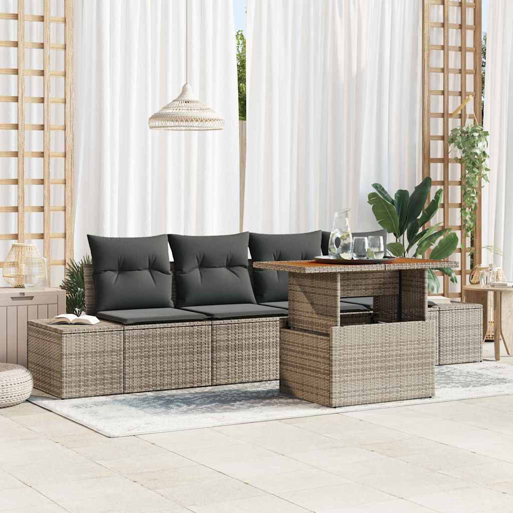 Havesofa Sæt 5 Stk. - Variant 3349894