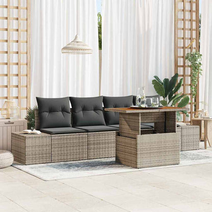 Havesofa Sæt 5 Stk. - Variant 3349894