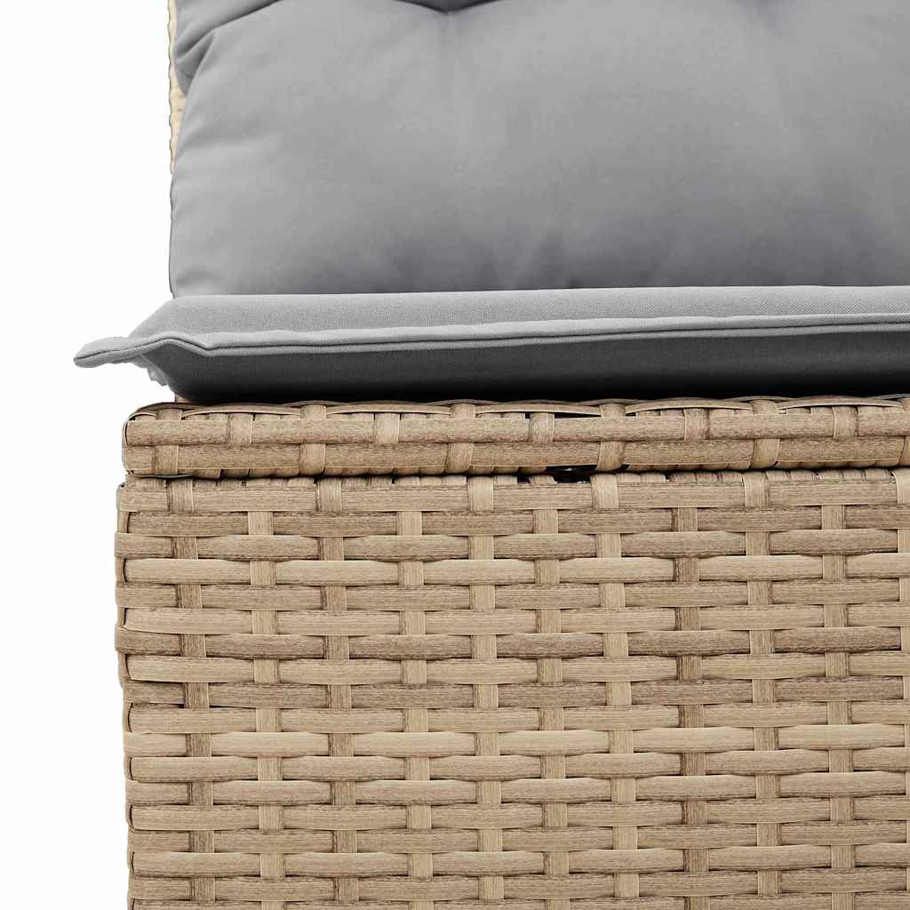 Havesofa Sæt 8 Stk. Polyrattan - Billede 9