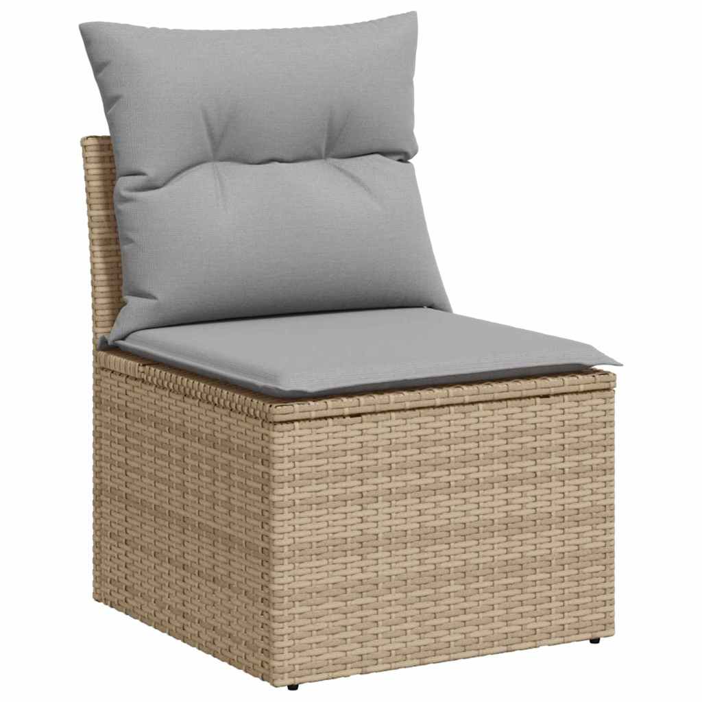 Havesofa Sæt 8 Stk. Polyrattan - Billede 5