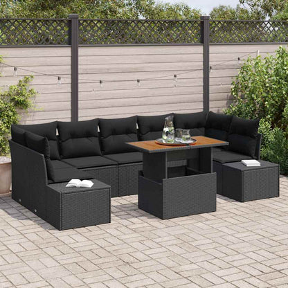 Havesofa Sæt 8 Stk. Polyrattan - Variant 3349932