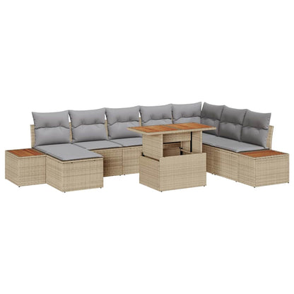 Havesofa Sæt 9 Dele - Variant 3350097