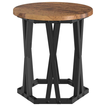 Nesting Sidebord 3 Dele Ingeniørtræ Og Stål - Billede 8