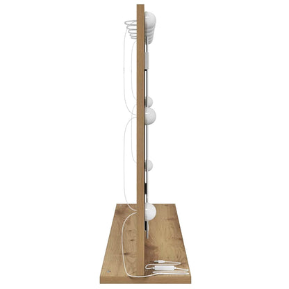 Vaskeskab Spejl Med Spejl Artisan Egetræ 80 X 55 X 18 Cm - Billede 5