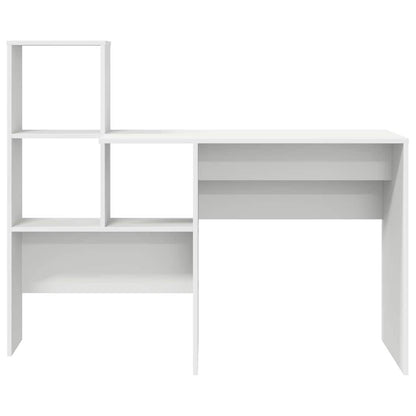 Bord Med Hylde 131,5 X 50 X 106,5 Cm Konstrueret Træ - Billede 5