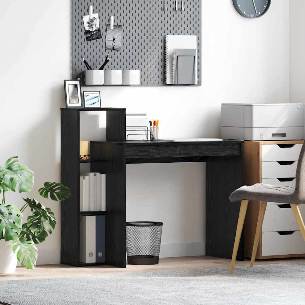 Bord Med Hylde 100 X 40 X 90 Cm Konstrueret Træ