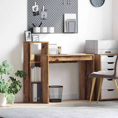 Bord Med Hylde 100 X 40 X 90 Cm Konstrueret Træ