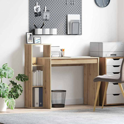 Bord Med Hylde 100 X 40 X 90 Cm Konstrueret Træ