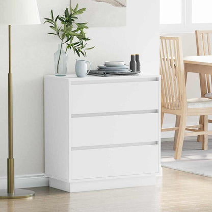 Natskab Med Skuffe 71 X 34,5 X 75 Cm Konstrueret Træ - Hovedbillede