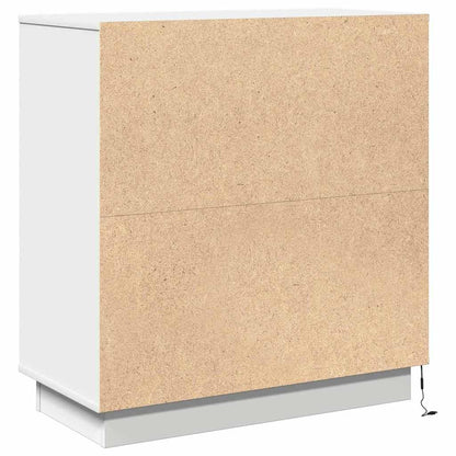 Natskab Med Skuffe 71 X 34,5 X 75 Cm Konstrueret Træ - Billede 8