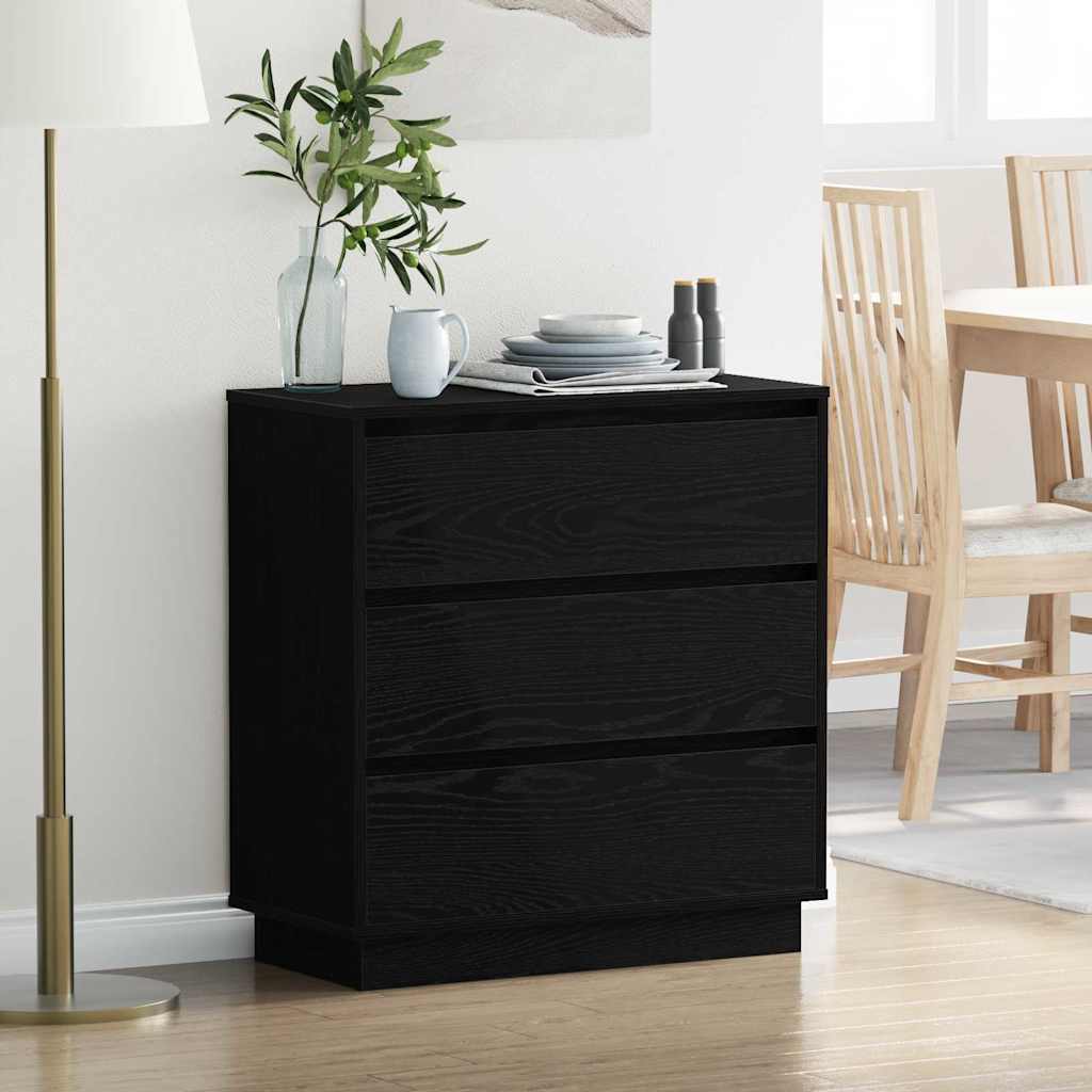 Natskab Med Skuffe 71 X 34,5 X 75 Cm Konstrueret Træ