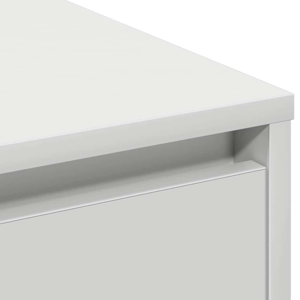 Led Sideboard 90 X 32 X 75 Cm Konstrueret Træ - Billede 12