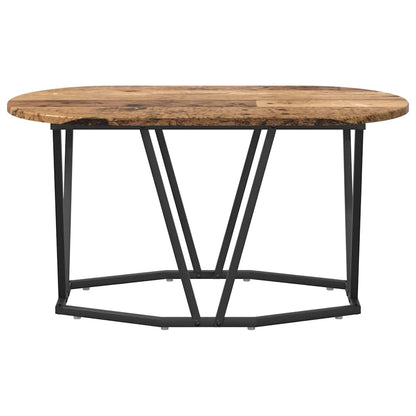 Sofabord 80 X 40 X 40,5 Cm Samlet Træ Og Metal - Billede 5