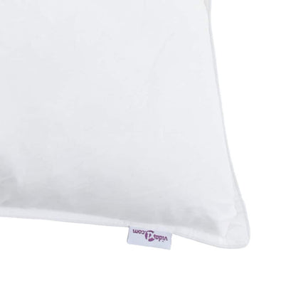 Hovedpude Med Pude 2 Dele 40 X 80 Cm Fjer - Billede 9