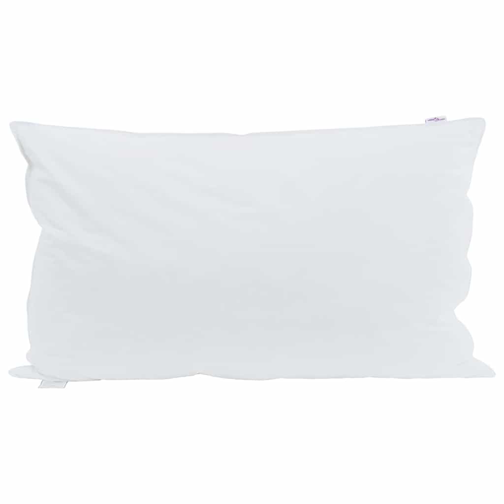 Hovedpude Med Pude 2 Dele 40 X 80 Cm Fjer - Billede 2
