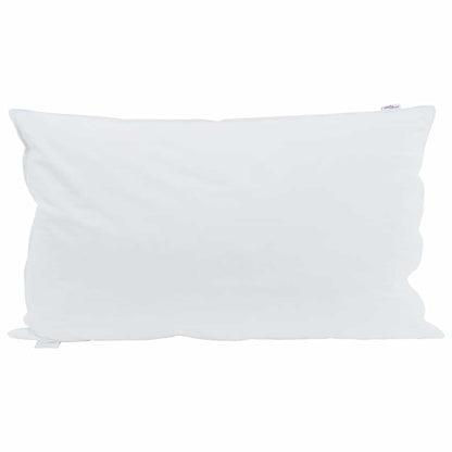 Hovedpude Med Pude 2 Dele 40 X 80 Cm Fjer - Billede 2