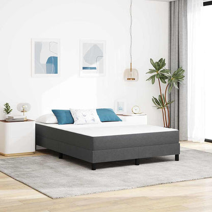 Sengemadras Med Madras Grå 160 X 200 Cm Stof - Hovedbillede