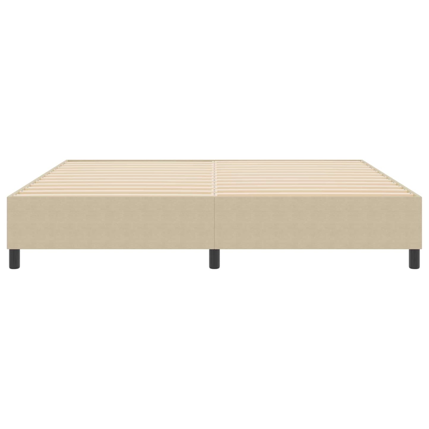Platform Sengestel Grågrøn 200 X 200 Cm Velourstof - Billede 5