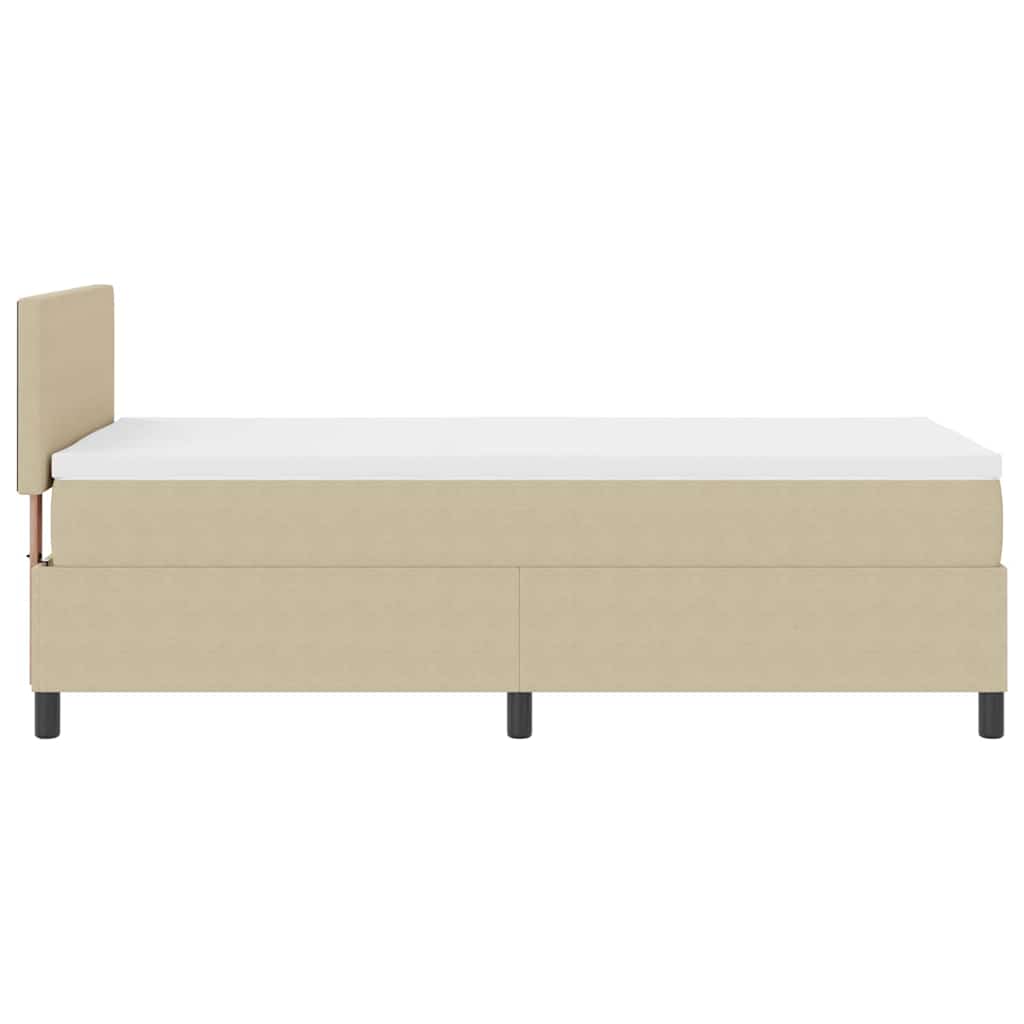 Box Spring Seng Og Velourstof - Billede 8