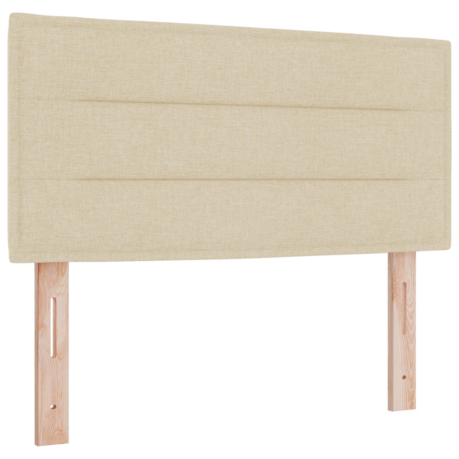 LED Sengegavl Med LED-lysstrimler Stof - Billede 2