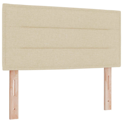 LED Sengegavl Med LED-lysstrimler Stof - Billede 2