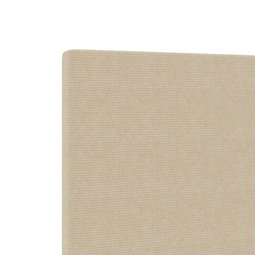 LED Sengegavl Med LED-lysstrimler Velourstof - Billede 8