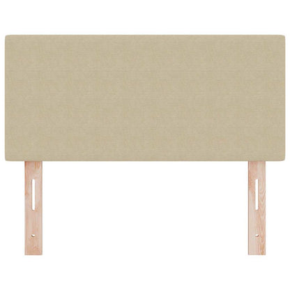 LED Sengegavl Med LED-lysstrimler Velourstof - Billede 5