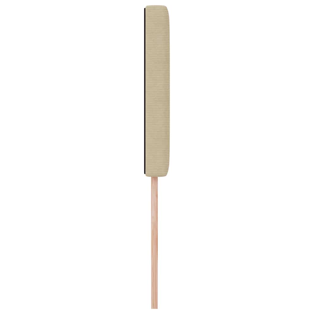 LED Sengegavl Med LED-lysstrimler Velourstof - Billede 6