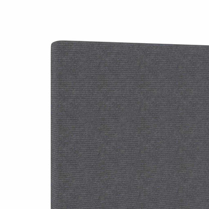 Led Sengegavl Med Led -strimmellys Mørkegrå 100 Cm Stof - Billede 9