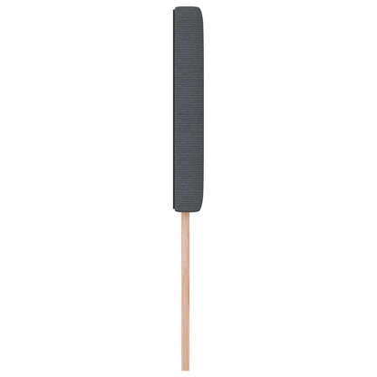 Led Sengegavl Med Led -strimmellys Mørkegrå 100 Cm Stof - Billede 7