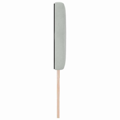 Led Sengegavl Med Led -strimmellys Argyle Lysegrå 90 Cm Fløjl - Billede 7