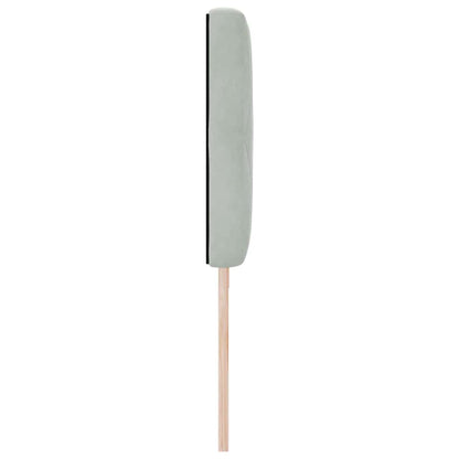 Led Sengegavl Med Led -strimmellys Argyle Lysegrå 100 Cm Fløjl - Billede 6