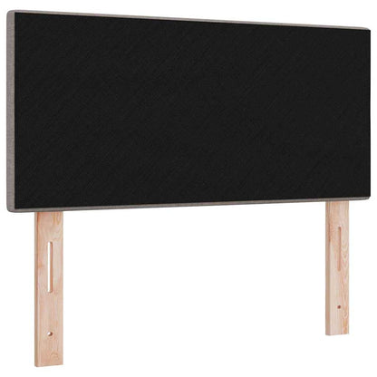 Led Sengegavl Med Led -strimmellys Gråbrun 80 Cm Stof - Billede 7