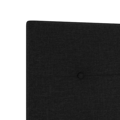 Led Sengegavl Med Led -strimmellys Manuel Sort 90 Cm Stof - Billede 8