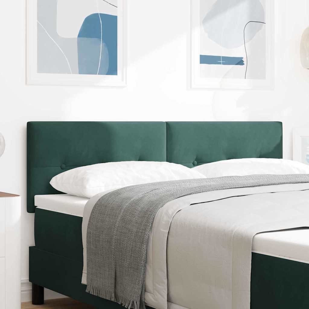 LED Sengegavl Med LED-lysstrimler Fløjl - Variant 3338145