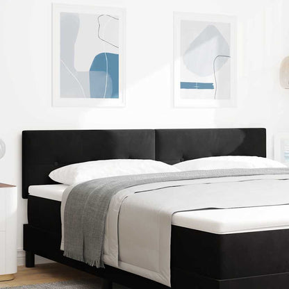 LED Sengegavl Med LED-lysstrimler Fløjl - Variant 3338157