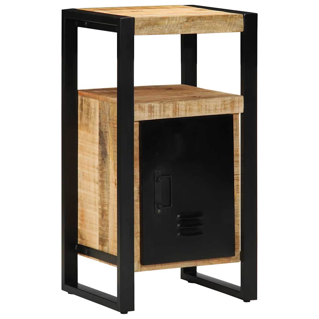 Badeværelsesmøbel Sæt 2 Pcs Brun 55 X 35 X 60 Cm Rå Mango Træ - Billede 6