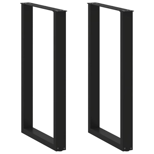 Barbordsben U-formet 2 Stk. 60x(100-101) Stål - Hovedbillede